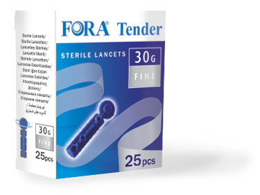 LANCETTE PUNGIDITO MICROFINE 30 GAUGE 25 PEZZI - pharmaluna