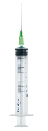 SIRINGA IPODERMICA SFUSA EXTRAFINE 10 CC AGO 2 G21 0,80X40 CENTRALE - pharmaluna