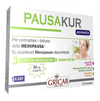 PAUSAKUR ADVANCE 30 COMPRESSE 800 MG - pharmaluna