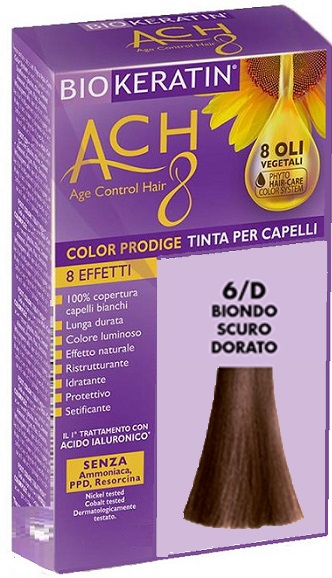 BIOKERATIN ACH8 COLOR PRODIGE 6/D BIONDO SCURO DORATO - pharmaluna