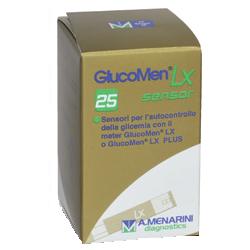 STRISCE MISURAZIONE GLICEMIA GLUCOMEN LX PLUS 25 PEZZI - pharmaluna