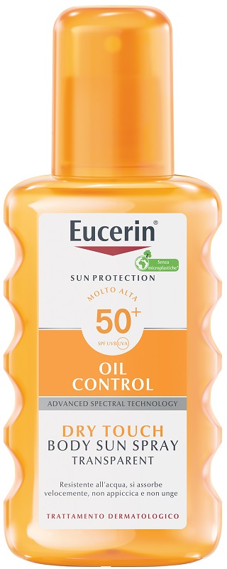 EUCERIN SUN SPRAY TRASPARENTE FP50 - pharmaluna