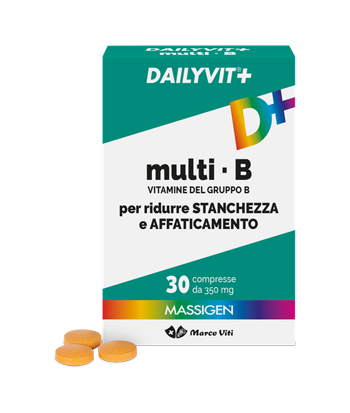 DAILYVIT+ MULTI B VITAMINE DEL GRUPPO B 30 COMPRESSE - pharmaluna