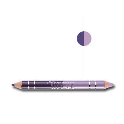 I COLORI DI HELAN BIO MATITA DUO OCCHI GLICINE VIOLA - pharmaluna