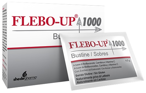 FLEBO-UP 1000 18 BUSTINE 4,5 G - pharmaluna