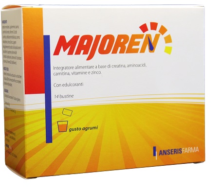 MAJOREN PROENERGETICO CORROBORANTE 14 BUSTINE - pharmaluna