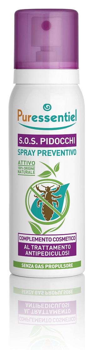 PURESSENTIEL SOS PIDOCCHI SPRAY PREVENTIVO 75 ML - pharmaluna