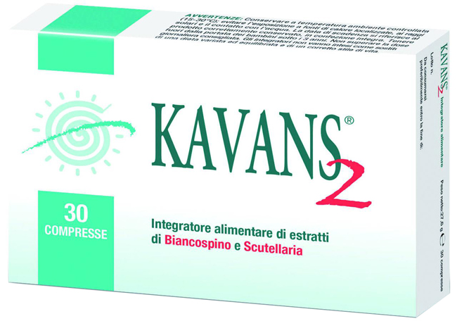 KAVANS 2 30 COMPRESSE - pharmaluna