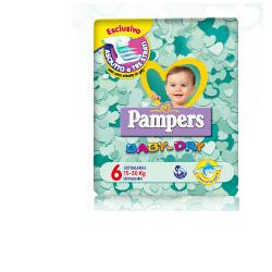 PAMPERS BABY DRY EXTRA LARGE 38 PEZZI - pharmaluna