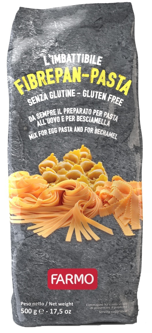 L'IMBATTIBILE FIBREPAN-PASTA PREPARATO PER PASTA ALL'UOVO E PER BESCIAMELLA 500 G - pharmaluna