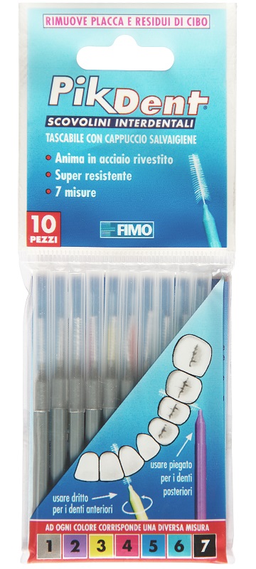 PIKDENT STUZZICOLINO 1GRI 10PZ - pharmaluna