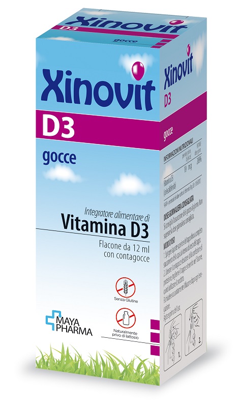 XINOVIT D3 GOCCE 12 ML - pharmaluna
