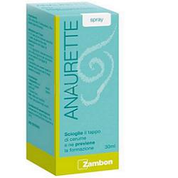 SPRAY IRRIGATORE PER LA RIMOZIONE DEL CERUME ANAURETTE 30 ML - pharmaluna