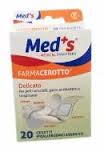CEROTTO MEDS STRIPS DELICATO TESSUTO NON TESSUTO ASSORTITI 20 PEZZI - pharmaluna