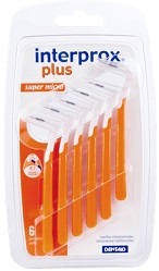 INTERPROX PLUS SUPERMICRO ARANCIO 6 PEZZI - pharmaluna