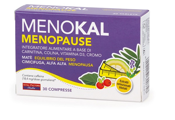 MENOKAL MENOPAUSE 30 COMPRESSE - pharmaluna