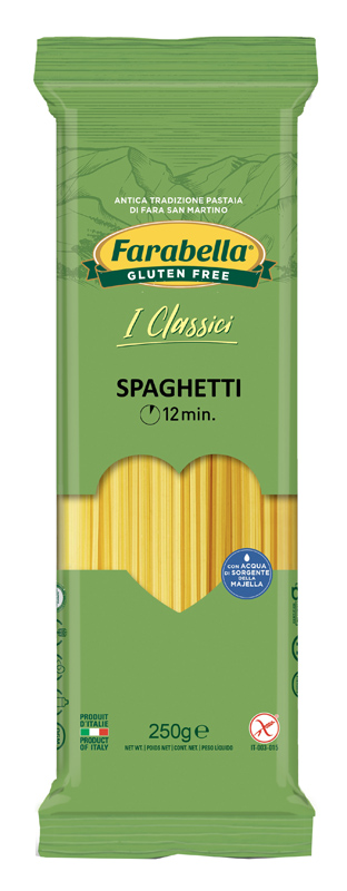 FARABELLA SPAGHETTI PASTA SENZA GLUTINE 250 G - pharmaluna