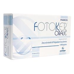 PHARCOS FOTOKER ORALE 30 COMPRESSE - pharmaluna