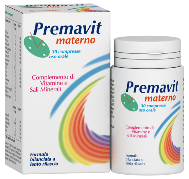 PREMAVIT MATERNO 30 COMPRESSE - pharmaluna