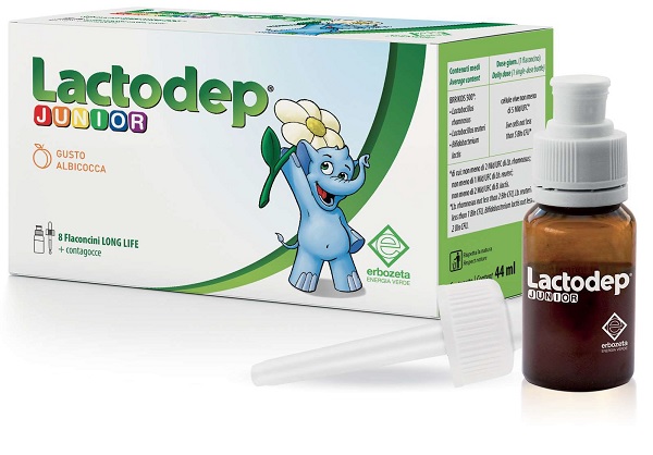 LACTODEP JUNIOR 8 FLACONCINI X 5,5 ML - pharmaluna
