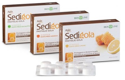 APIX PROPOLI SEDIGOLA MIELE EUCALIPTO 20 PASTIGLIE - pharmaluna