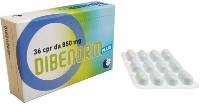 DIBENORM PLUS 36 COMPRESSE 850 MG - pharmaluna