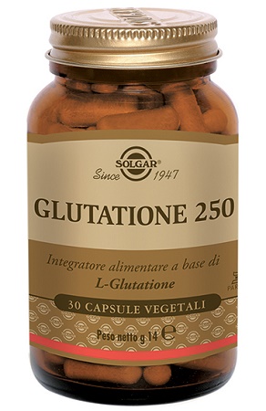 GLUTATIONE 250 30 CAPSULE VEGETALI - pharmaluna