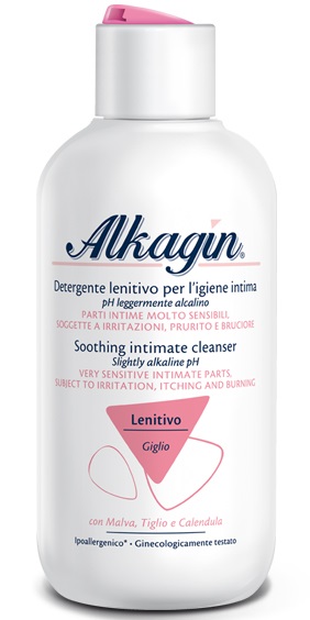 ALKAGIN DETERGENTE INTIMO LENITIVO ALCALINO 250 ML - pharmaluna