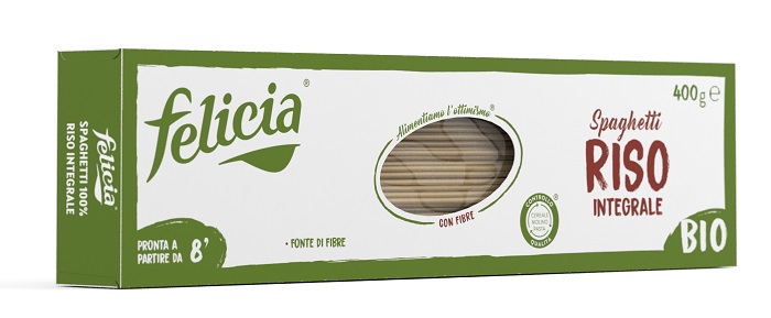 FELICIA BIO RISO INTEGRALE SPAGHETTI 400 G - pharmaluna