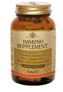 IMMUNO SUPPLEMENT FLACONE 60 CAPSULE 42 G - pharmaluna