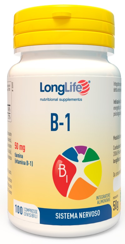 LONGLIFE B1 100 COMPRESSE 50 MG - pharmaluna