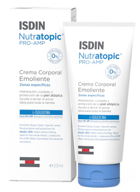 NUTRATOPIC PRO-AMP CREMA CORPO EMOLLIENTE 200 ML - pharmaluna