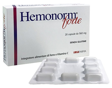 HEMONORM FORTE 20 CAPSULE - pharmaluna