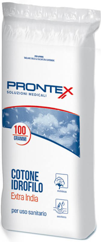 PRONTEX COTONE IDROFILO 100G - pharmaluna