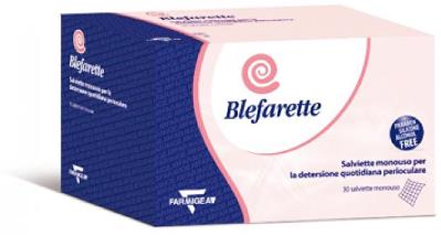 SALVIETTINE OCULARI MEDICATE BLEFARETTE SENZA PARABENI SENZA SILICONE SENZA ALCOOL 30 PEZZI - pharmaluna