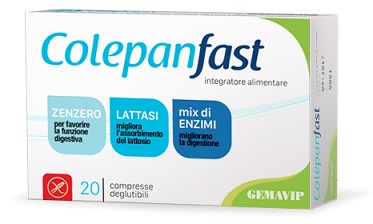 COLEPANFAST 20 COMPRESSE - pharmaluna