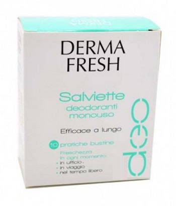 DERMAFRESH PELLE SENSIBILE 10 SALVIETTINE - pharmaluna