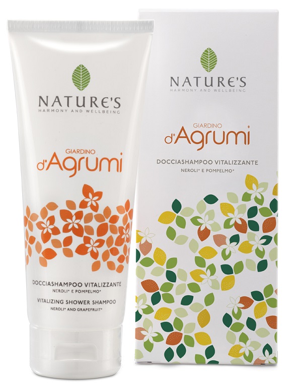 NATURE'S GIARDINO D'AGRUMI DOCCHIASHAMPOO VITALIZZANTE 200 ML - pharmaluna