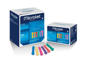 LANCETTE PUNGIDITO PER APPARECCHIO MICROLET LANCETS 200 PEZZI - pharmaluna