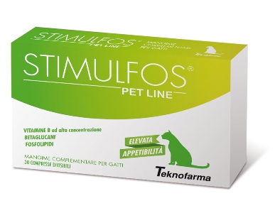 STIMULFOS PET LINE GATTO MANGIME COMPLEMENTARE SCATOLA 30 COMPRESSE - pharmaluna