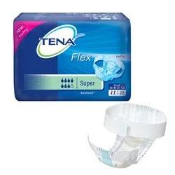 PANNOLONE A CINTURA PER INCONTINENZA TENA FLEX SUPER SMALL 30 PEZZI - pharmaluna
