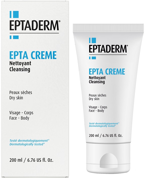 EPTA CREME PELLI SECCHE DETERGENTE VISO CORPO 200 ML - pharmaluna