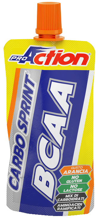 PROACTION CARBO SPRINT ENDURANCE BCAA ALL'ARANCIA 50 ML - pharmaluna