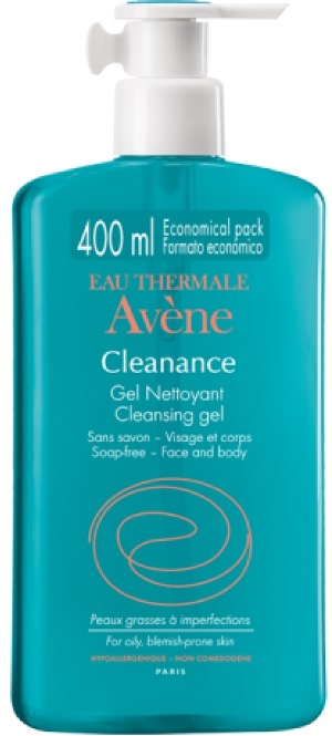EAU THERMALE AVENE CLEANANCE GEL DETERGENTE 400 ML - pharmaluna