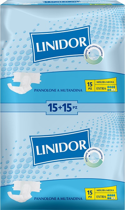 LINIDOR PANNOLONE MUTANDINA MM 30 PEZZI - pharmaluna