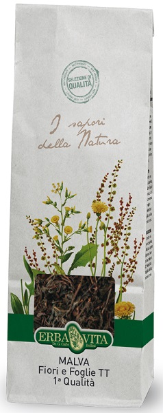 MALVA TAGLIO TISANA 1 QUALITA' FIORI E FOGLIE - pharmaluna