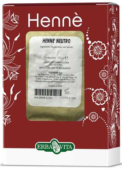 HENNE COLORANTE CAPELLI NEUTRO 100 G - pharmaluna