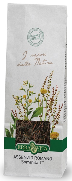 ASSENZIO ROMANO TAGLIO TISANA SOMMITA' 100 G - pharmaluna