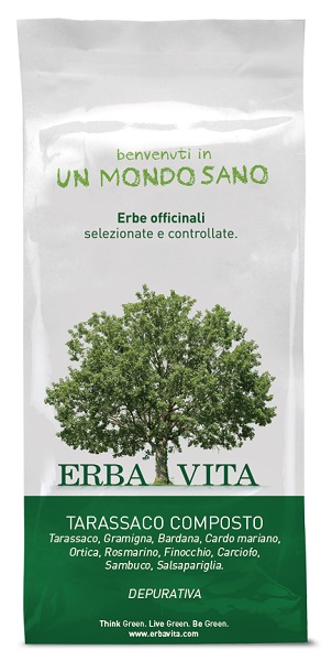 TARASSACO COMPOSTO TISANE 100 G - pharmaluna