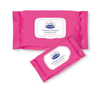 EUPHIDRA AMIDOMIO SALVIETTE UMIDIFICATE 72 PEZZI - pharmaluna